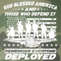 Veterans God Bless America And Those Who Defend It Legacy Tie Dye Trucker Hat