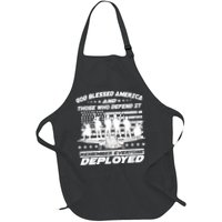 Veterans God Bless America And Those Who Defend It Apron