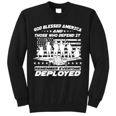 Veterans God Bless America And Those Who Defend It Sweatshirt