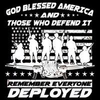 Veterans God Bless America And Those Who Defend It 16 in Basic Backpack
