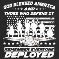 Veterans God Bless America And Those Who Defend It Golf Towel