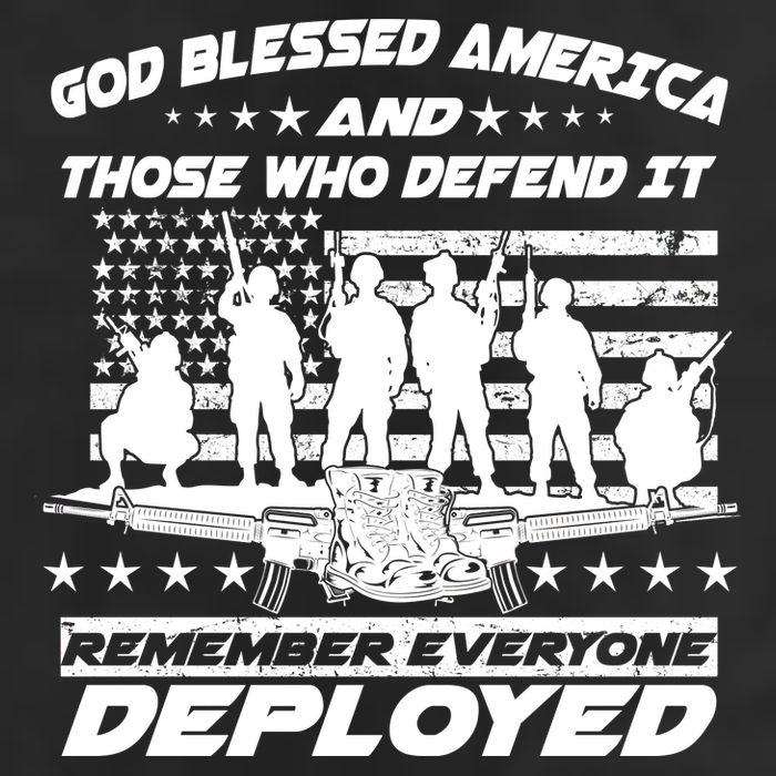 Veterans God Bless America And Those Who Defend It Golf Towel