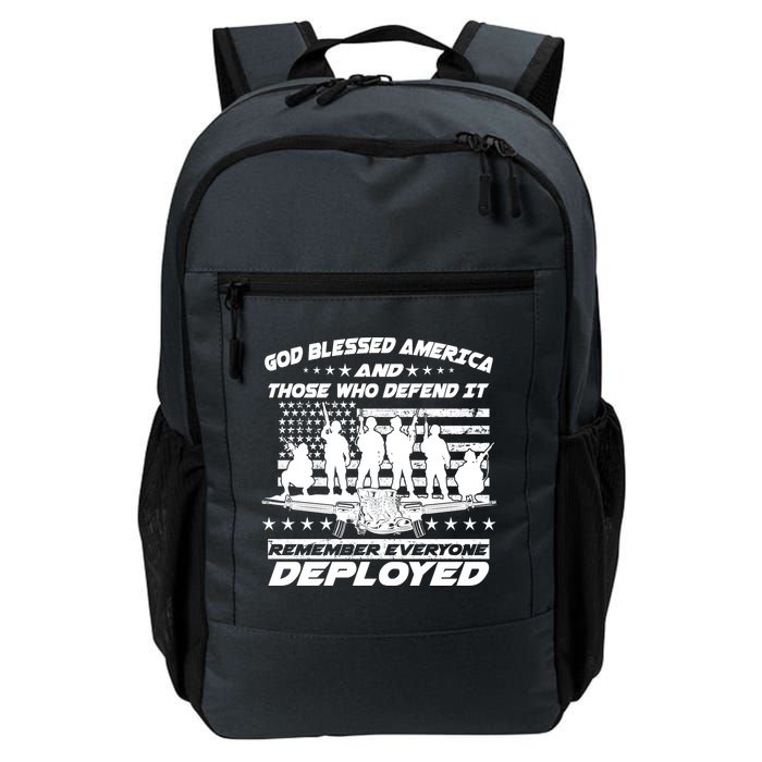 Veterans God Bless America And Those Who Defend It Backpack