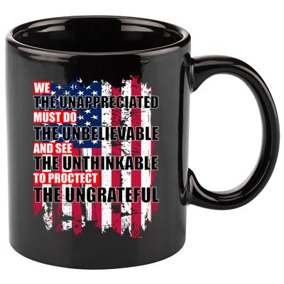 Veterans Must Do The Unthinkable 11oz C Handle Ceramic Mug