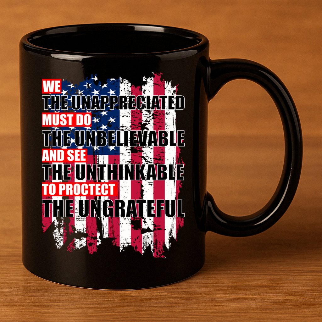 Veterans Must Do The Unthinkable 11oz C Handle Ceramic Mug