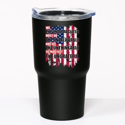 Veterans Must Do The Unthinkable Tumbler