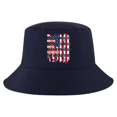 Veterans Must Do The Unthinkable Cool Comfort Performance Bucket Hat