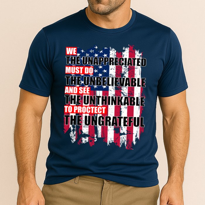 Veterans Must Do The Unthinkable Performance Shirt