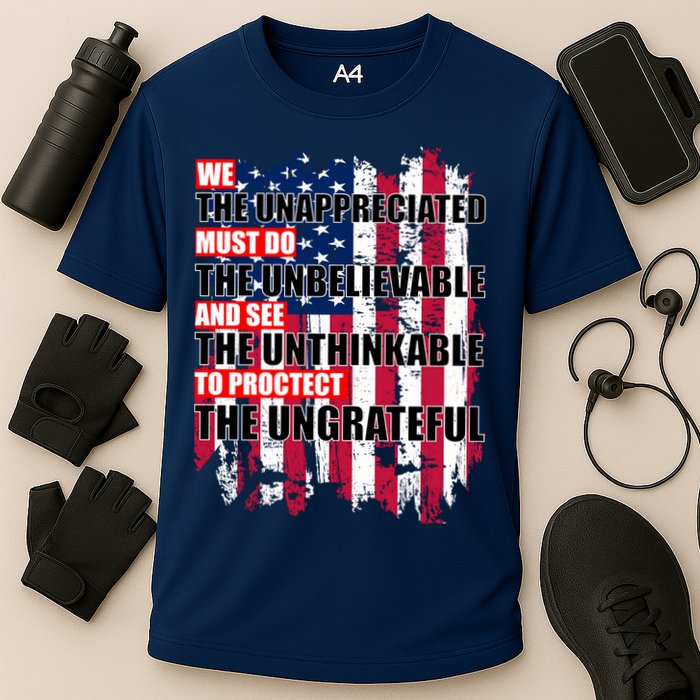 Veterans Must Do The Unthinkable Performance Shirt