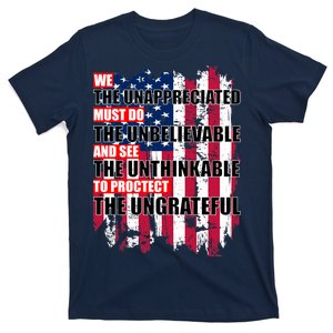 Veterans Must Do The Unthinkable T-Shirt