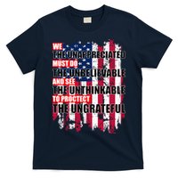 Veterans Must Do The Unthinkable T-Shirt
