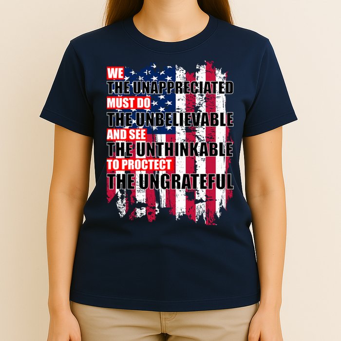 Veterans Must Do The Unthinkable T-Shirt
