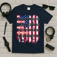 Veterans Must Do The Unthinkable T-Shirt
