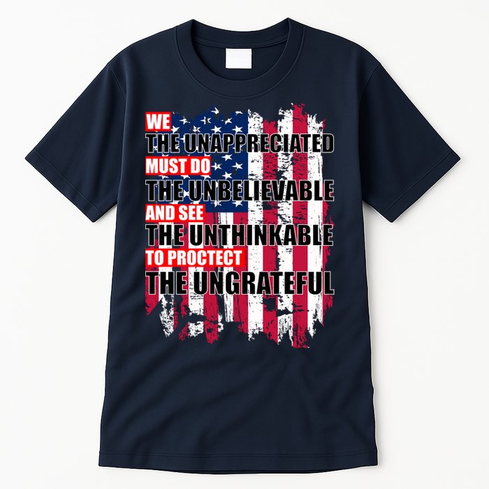 Veterans Must Do The Unthinkable Tall T-Shirt