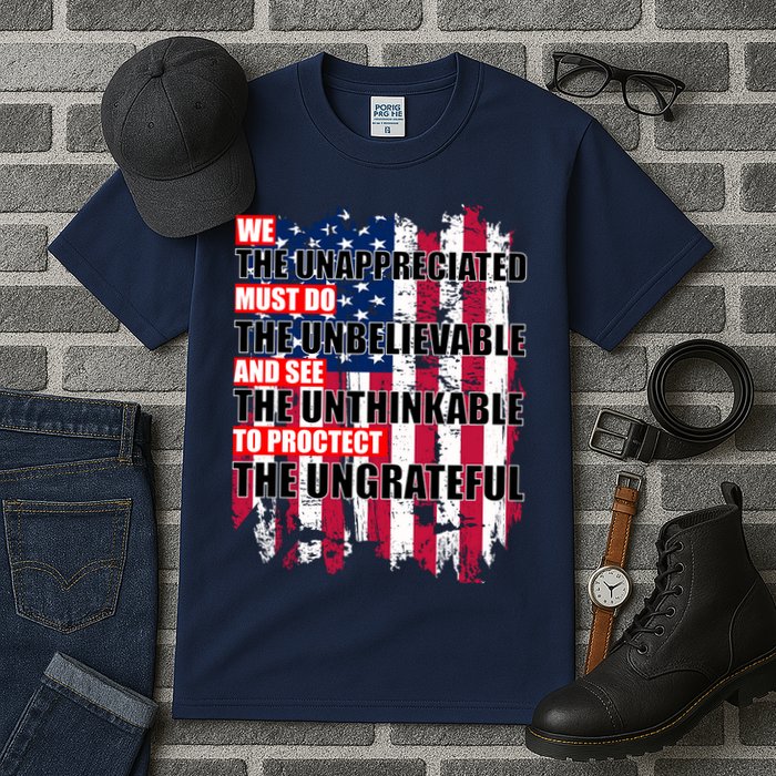 Veterans Must Do The Unthinkable Tall T-Shirt