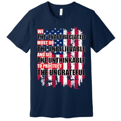 Veterans Must Do The Unthinkable Premium T-Shirt