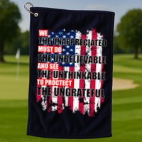 Veterans Must Do The Unthinkable Golf Towel