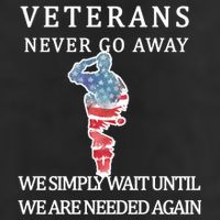 Veterans Never Go Away Adult Drive Performance Visor