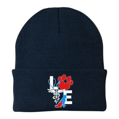 Veterinarian Love Cat and Dog Beanie