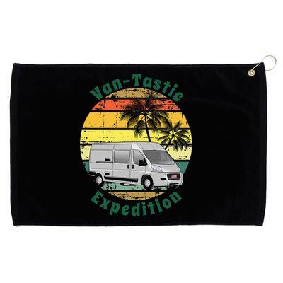 VanTastic Expedition Vanlife Van Camper Lover Grommeted Golf Towel