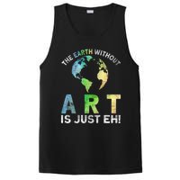 Vintage Earth Without Art Is Just Eh Planet Art Earth Day PosiCharge Competitor Tank