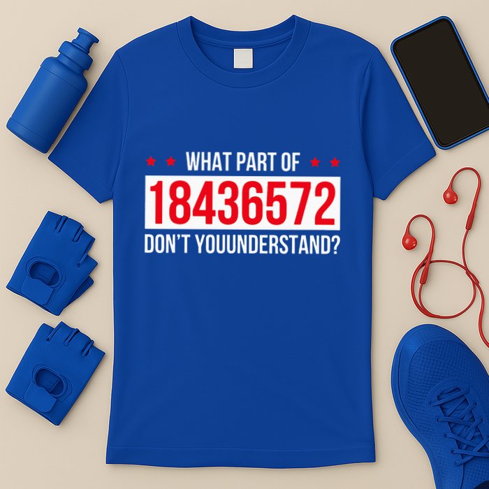 V8 Engine What Part Of 18436572 Dont You Understand T-Shirt