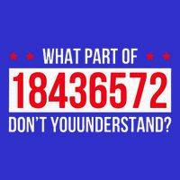V8 Engine What Part Of 18436572 Dont You Understand T-Shirt