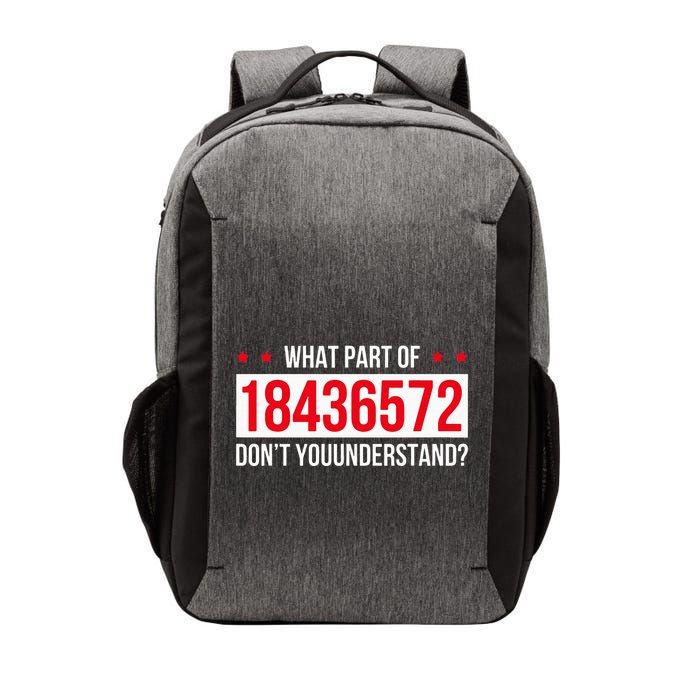 V8 Engine What Part Of 18436572 Dont You Understand Vector Backpack
