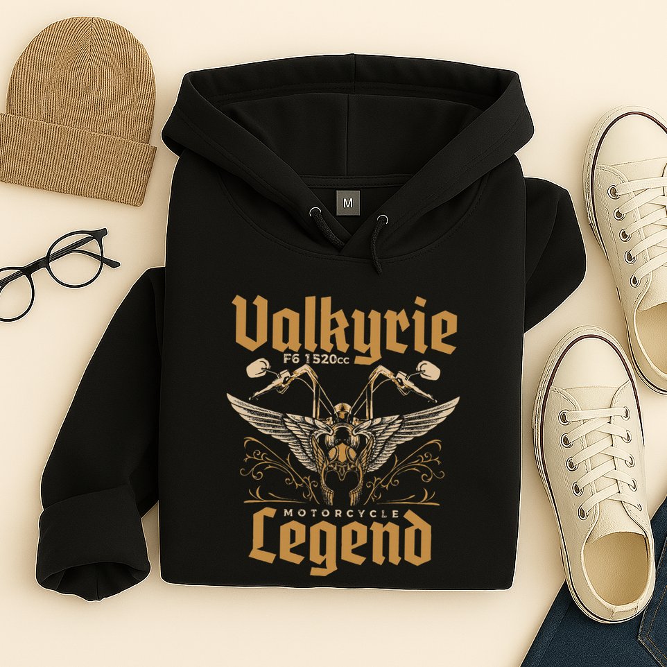 Valkyrie F6 1520cc Motorcycle Legend Biker Hoodie
