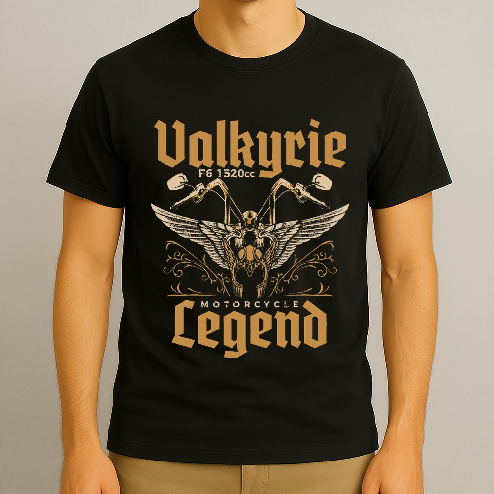Valkyrie F6 1520cc Motorcycle Legend Biker T-Shirt
