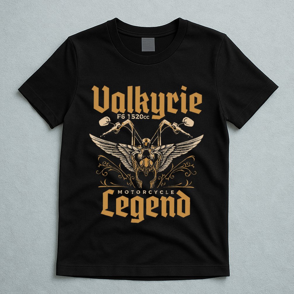 Valkyrie F6 1520cc Motorcycle Legend Biker T-Shirt