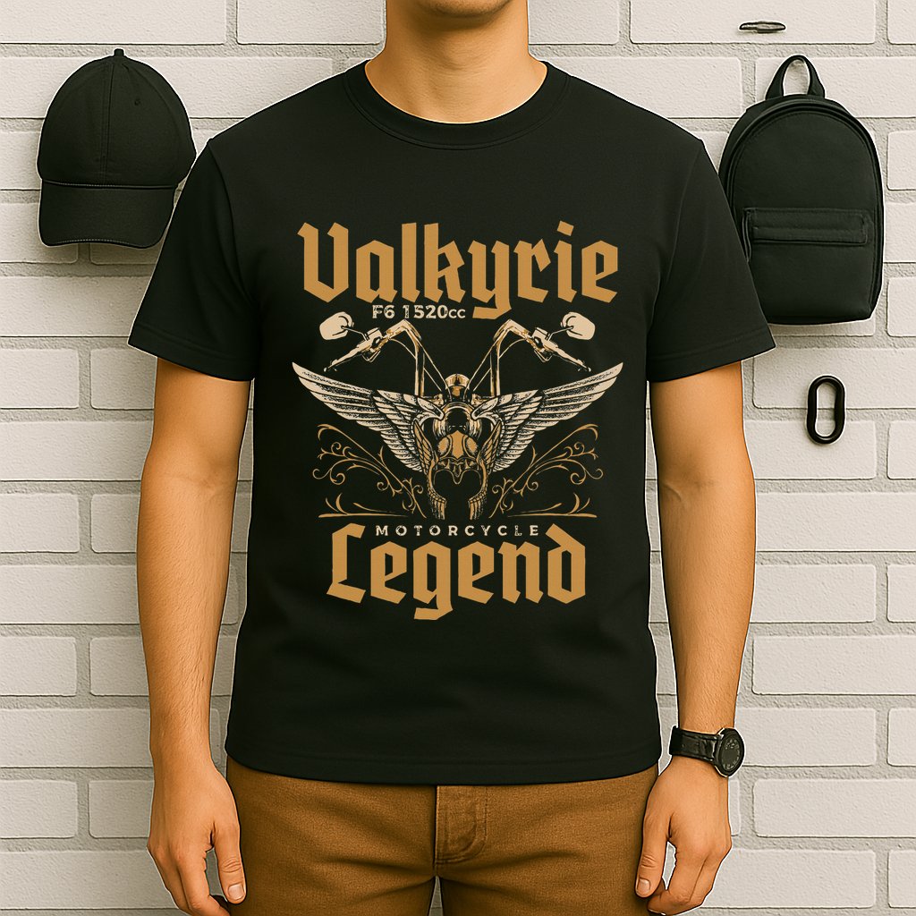 Valkyrie F6 1520cc Motorcycle Legend Biker T-Shirt