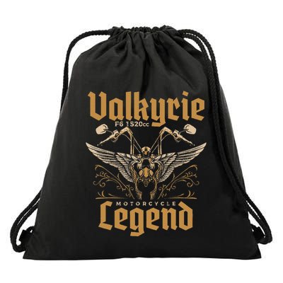 Valkyrie F6 1520cc Motorcycle Legend Biker Drawstring Bag
