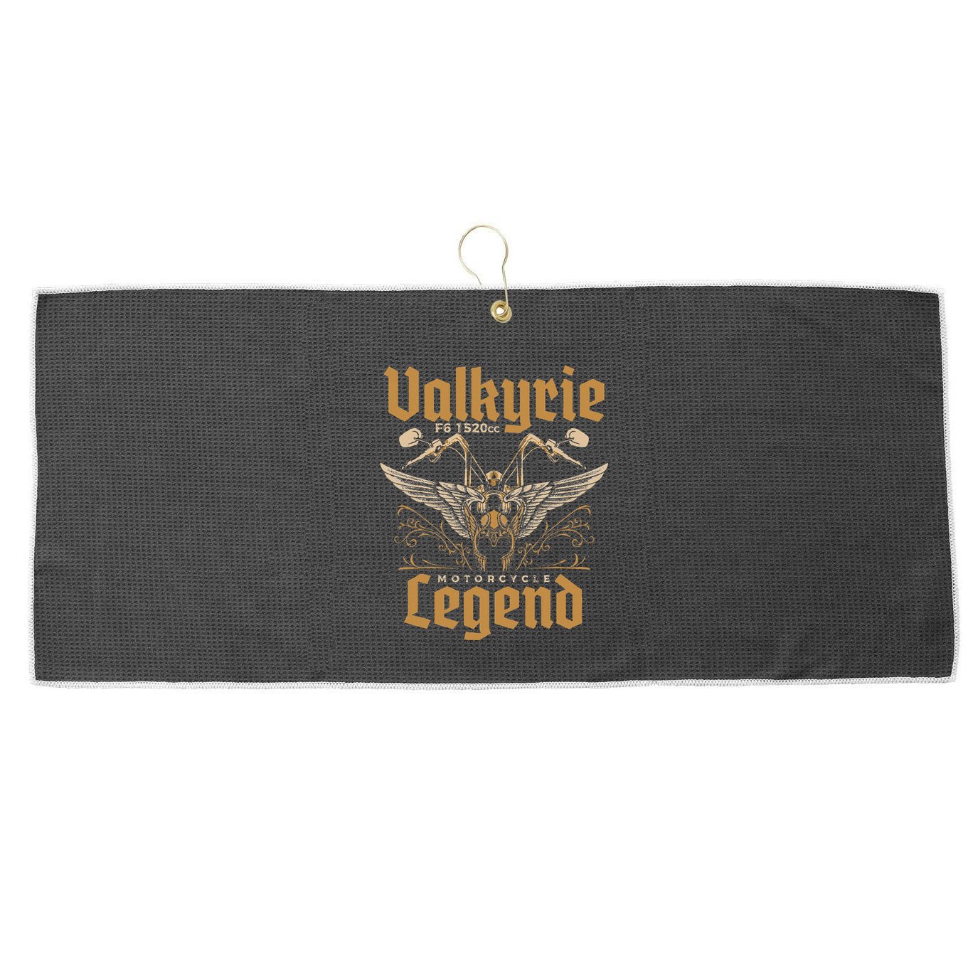 Valkyrie F6 1520cc Motorcycle Legend Biker Large Microfiber Waffle Golf Towel