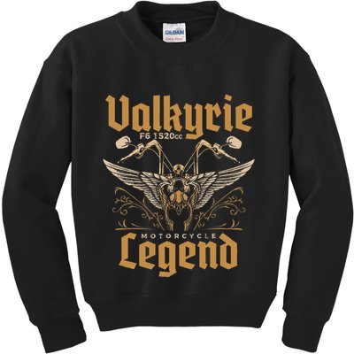 Valkyrie F6 1520cc Motorcycle Legend Biker Kids Sweatshirt
