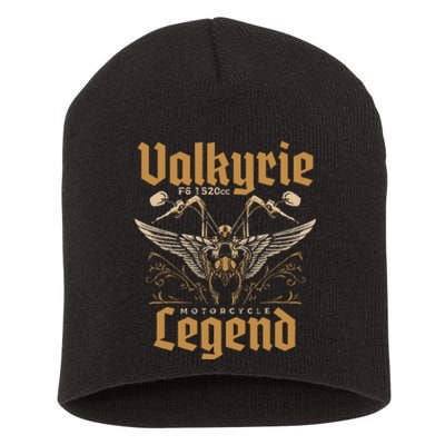 Valkyrie F6 1520cc Motorcycle Legend Biker Short Acrylic Beanie