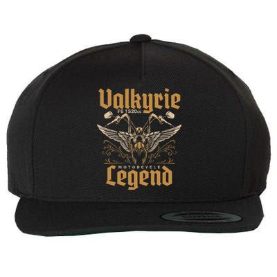 Valkyrie F6 1520cc Motorcycle Legend Biker Wool Snapback Cap