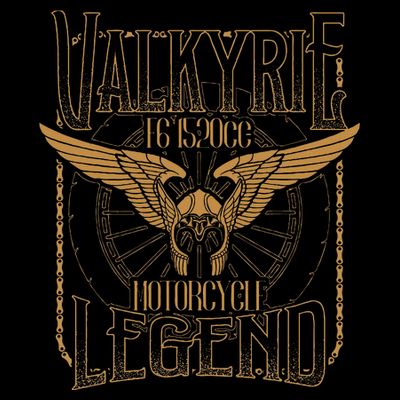 Valkyrie F6 1520cc Motorcycle Legend Biker T-Shirt
