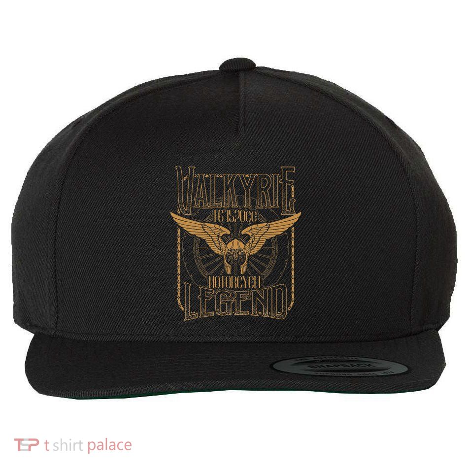 Valkyrie F6 1520cc Motorcycle Legend Biker Wool Snapback Cap