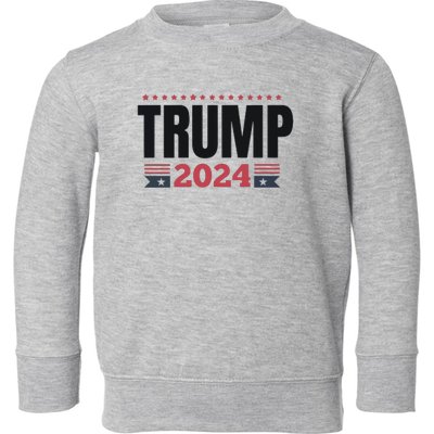 Vote Felon 2024 Trump 2024 Toddler Sweatshirt