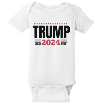 Vote Felon 2024 Trump 2024 Baby Bodysuit