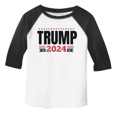 Vote Felon 2024 Trump 2024 Toddler Fine Jersey T-Shirt