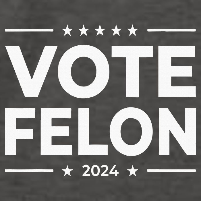 Vote Felon 2024 45 And 47 Vector Backpack