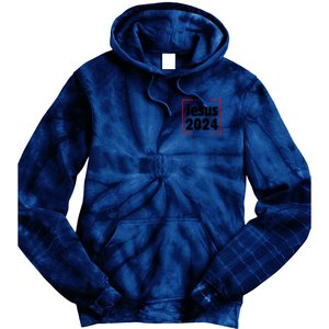 Vote For A King Jesus 2024 Tie Dye Hoodie