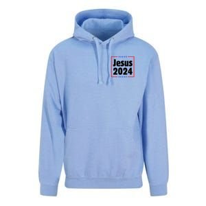 Vote For A King Jesus 2024 Unisex Surf Hoodie