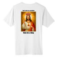 Vote For A King Jesus 2024 Tall Fusion ChromaSoft Performance T-Shirt