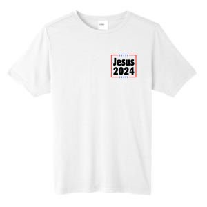 Vote For A King Jesus 2024 Tall Fusion ChromaSoft Performance T-Shirt