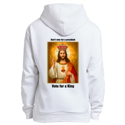 Vote For A King Jesus 2024 Urban Pullover Hoodie