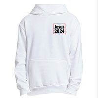 Vote For A King Jesus 2024 Urban Pullover Hoodie