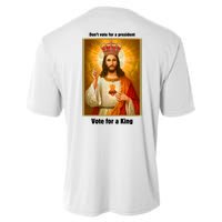 Vote For A King Jesus 2024 Performance Sprint T-Shirt